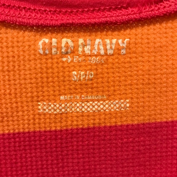 Pink & Orange Stripped Sweater - Picture 3 of 4